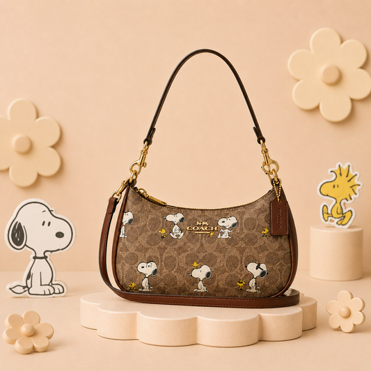 Snoopy x Coach Limited Handbag